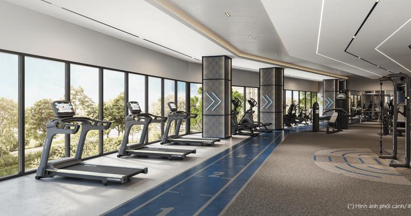 Tiện ích Masteri Cosmo Central gym