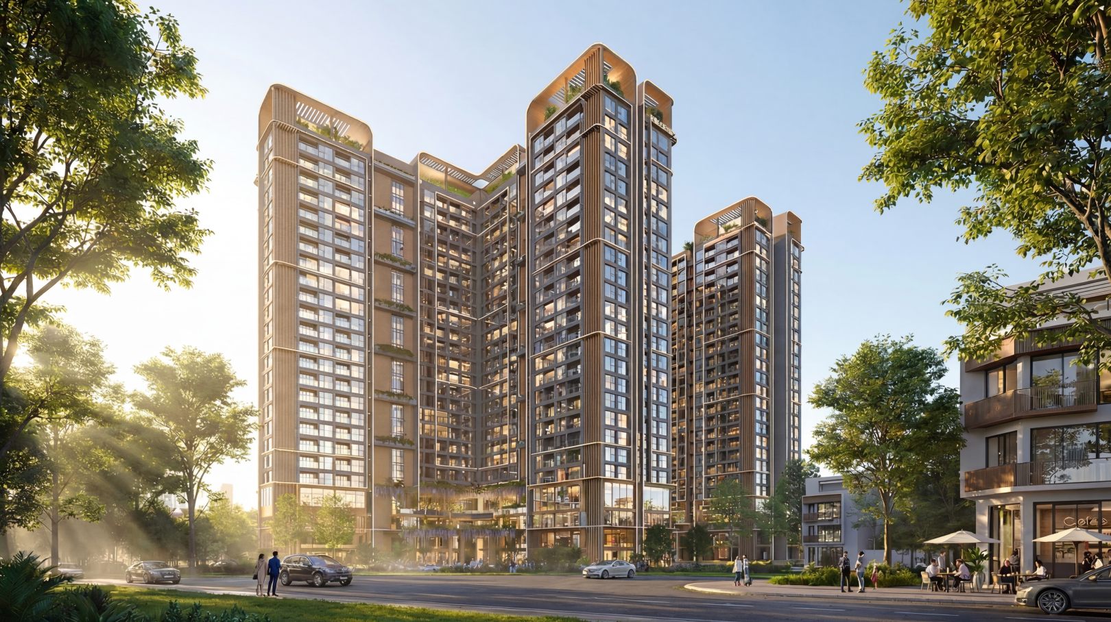 Hình ảnh tổng quan dự án The Vista Văn La