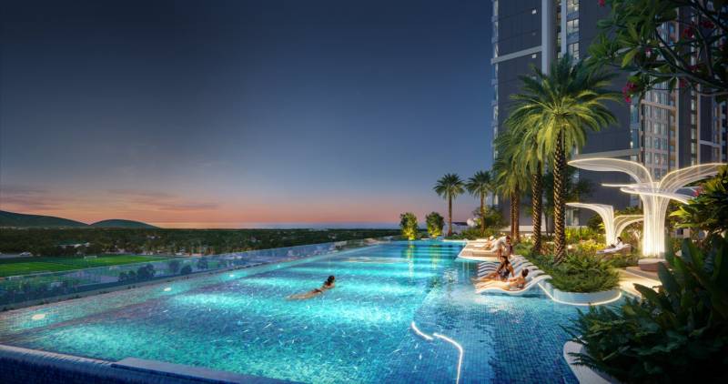 Hồ bơi resort