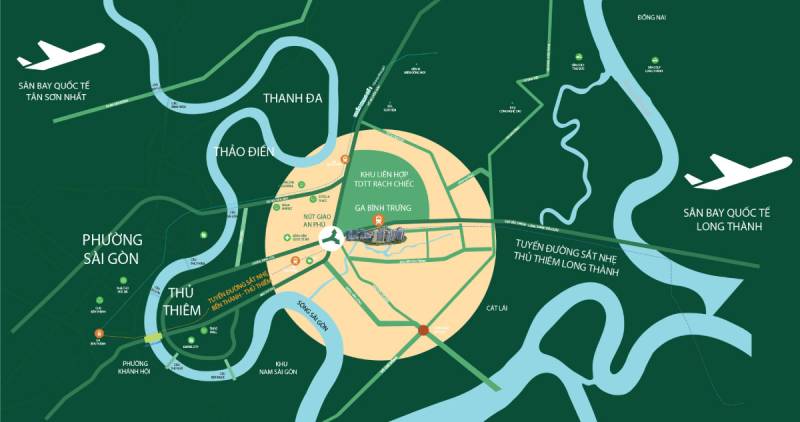 Vị trí Palm River