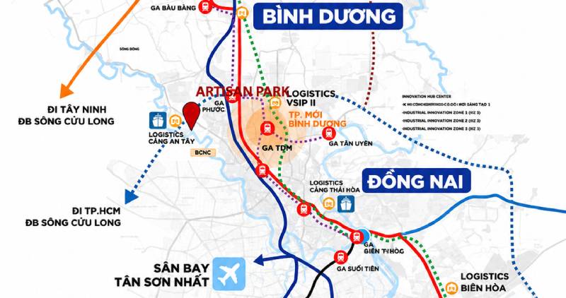 Vị trí Artisan Park