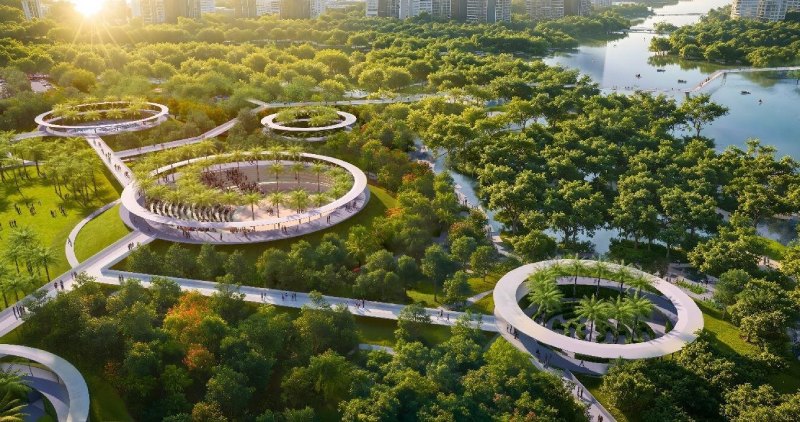 Hệ thống 9 công viên sinh thái đa trải nghiệm